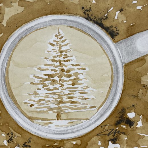 Oeuvre "Par un matin d’hiver"