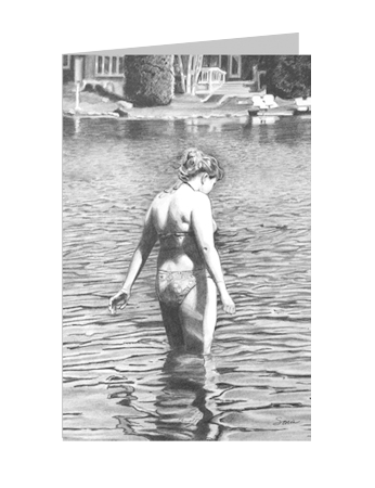 Produit dérivé - Carte « Belle du lac »