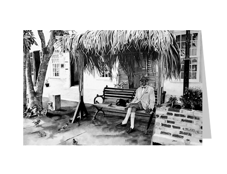Produit dérivé - Carte « Bermudes en bermudas »